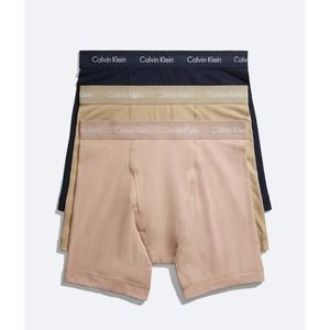 New Calvin Klein Mens Cotton Stretch 3-Pack Boxer Brief Size Extra Large